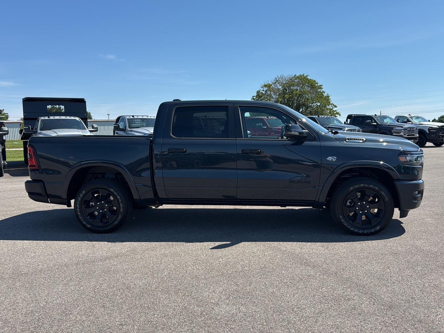 New 2026 Forged Blue Metallic Exterior Paint RAM Big Horn image 8