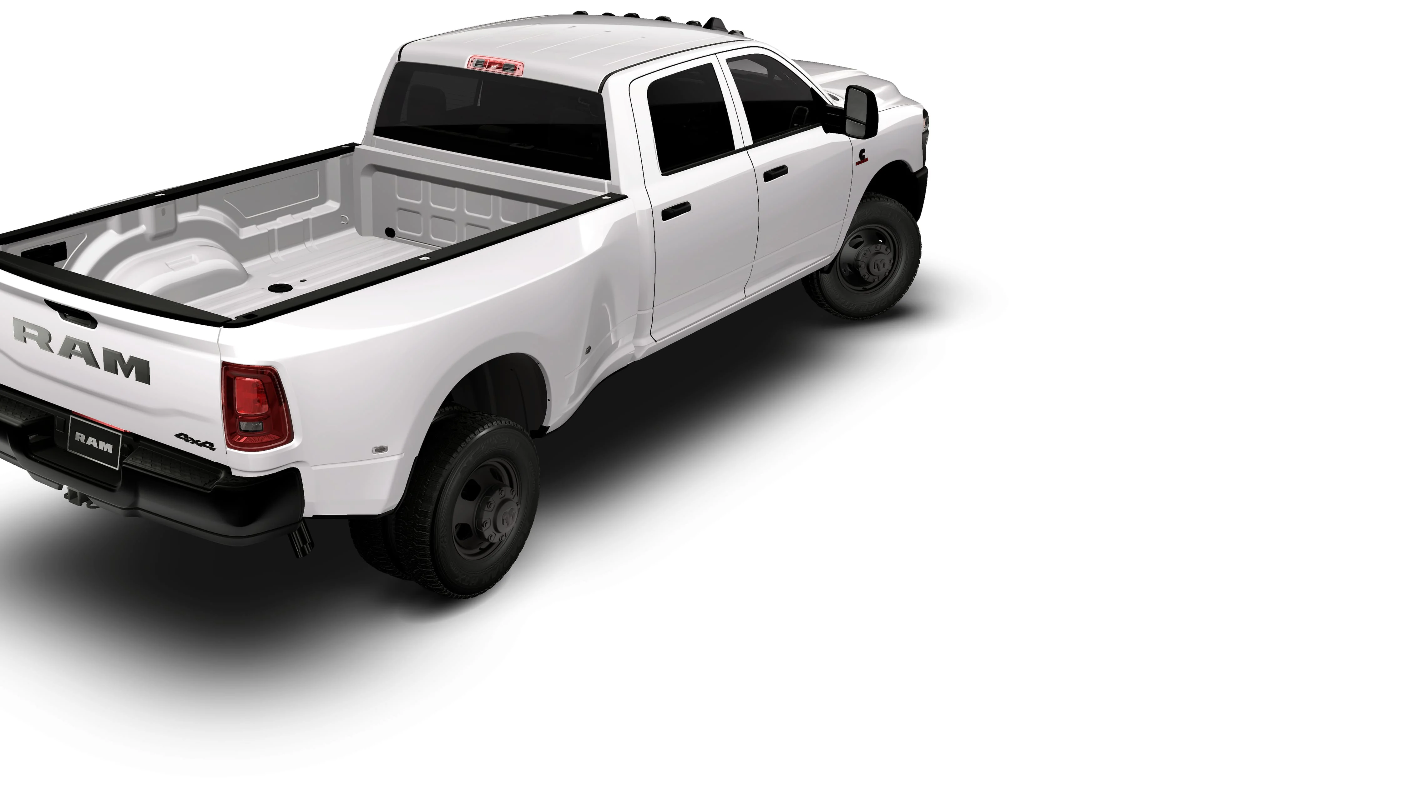 New 2026 Bright White Clear-Coat Exterior Paint RAM TRADESMAN image 14