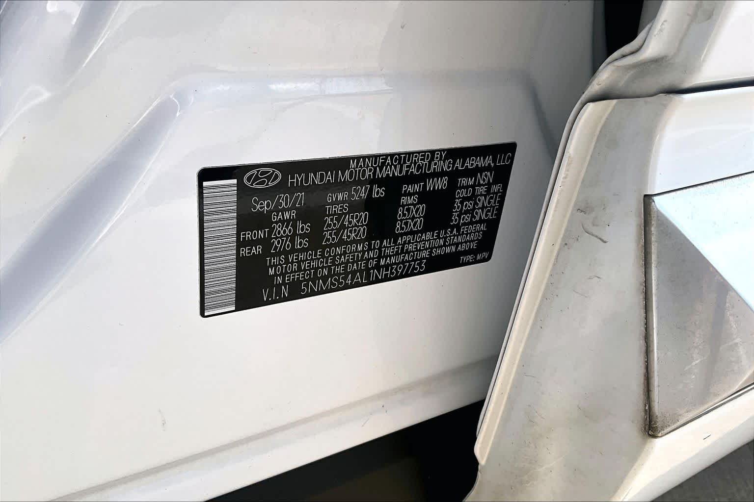 Certified Used 2022 Quartz White Hyundai Calligraphy image 33