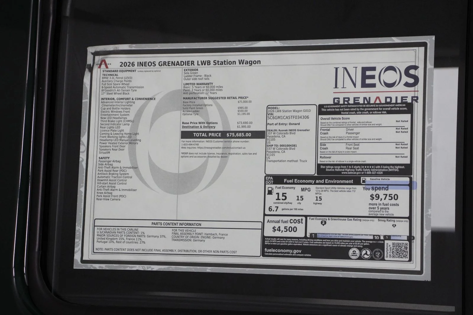 New 2026 Sela Green INEOS Base image 22