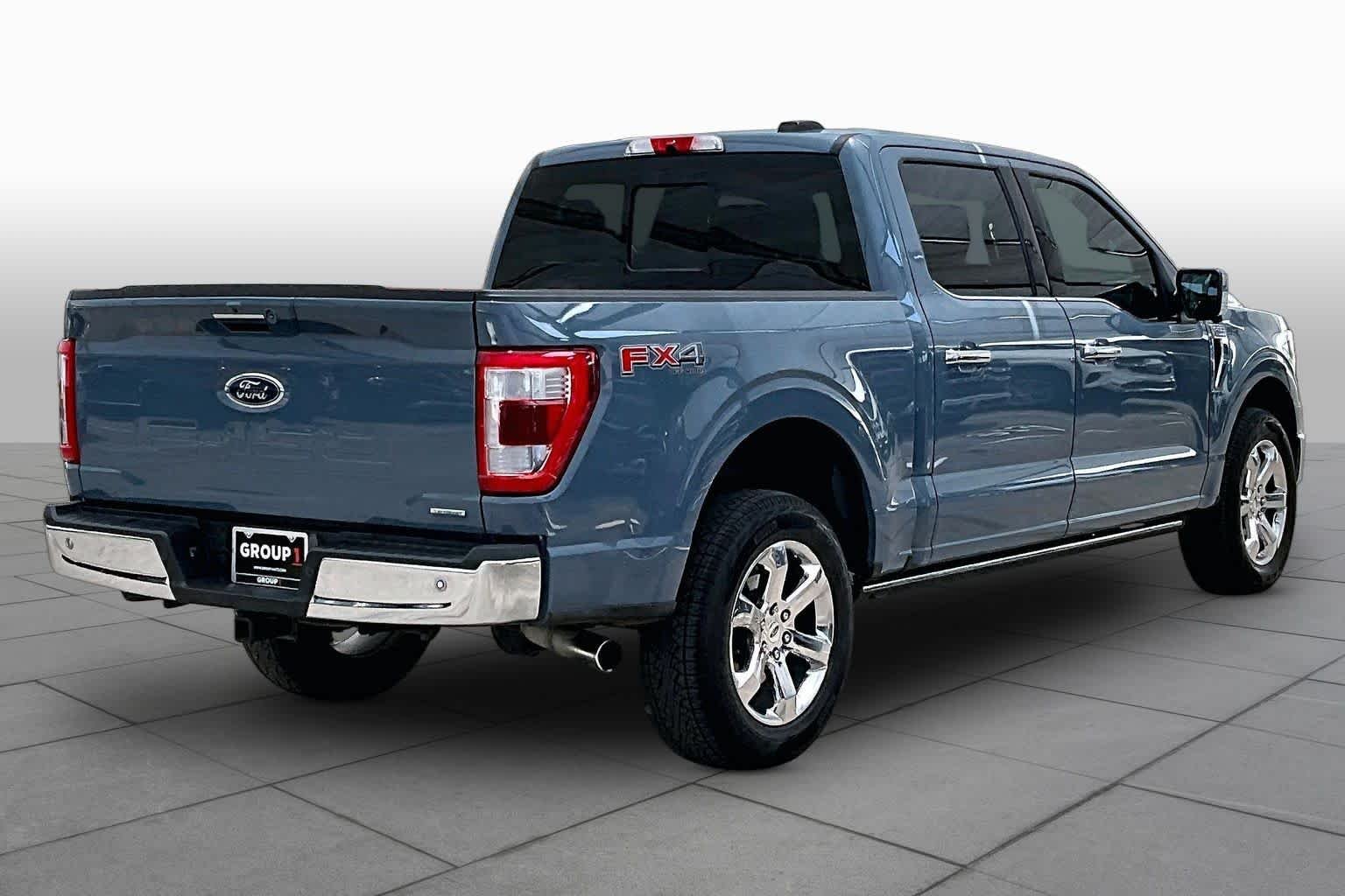 Used 2023 Azure Gray Metallic Tri-Coat Ford LARIAT image 13
