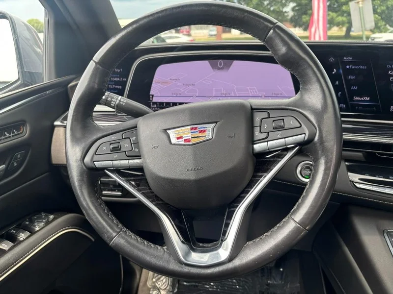 Used 2022 Satin Steel Metallic Cadillac Sport image 14
