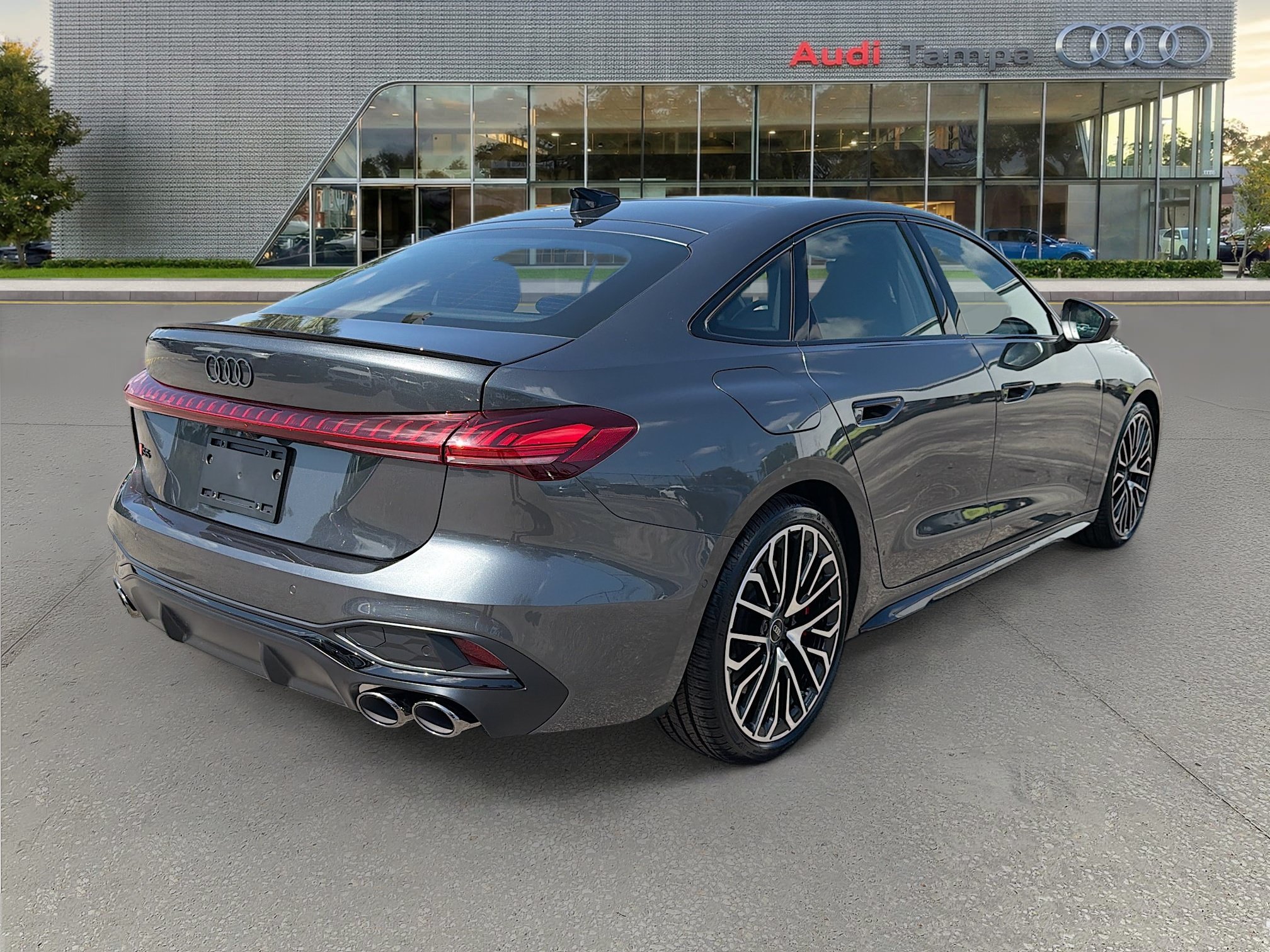 New 2026 Daytona Gray Metallic Audi Premium Plus image 3