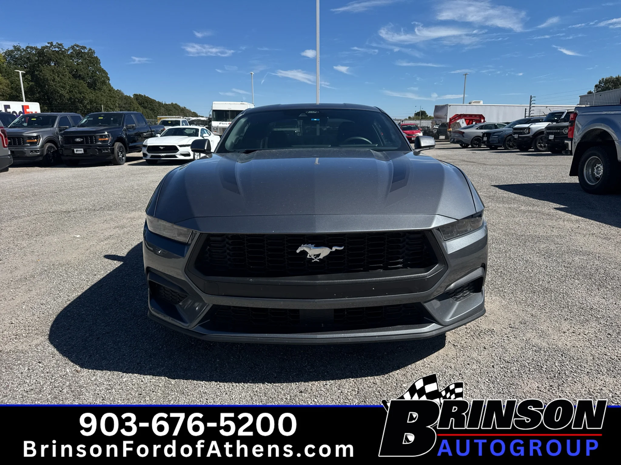 Used 2025 Carbonized Gray Metallic Ford EcoBoost image 2