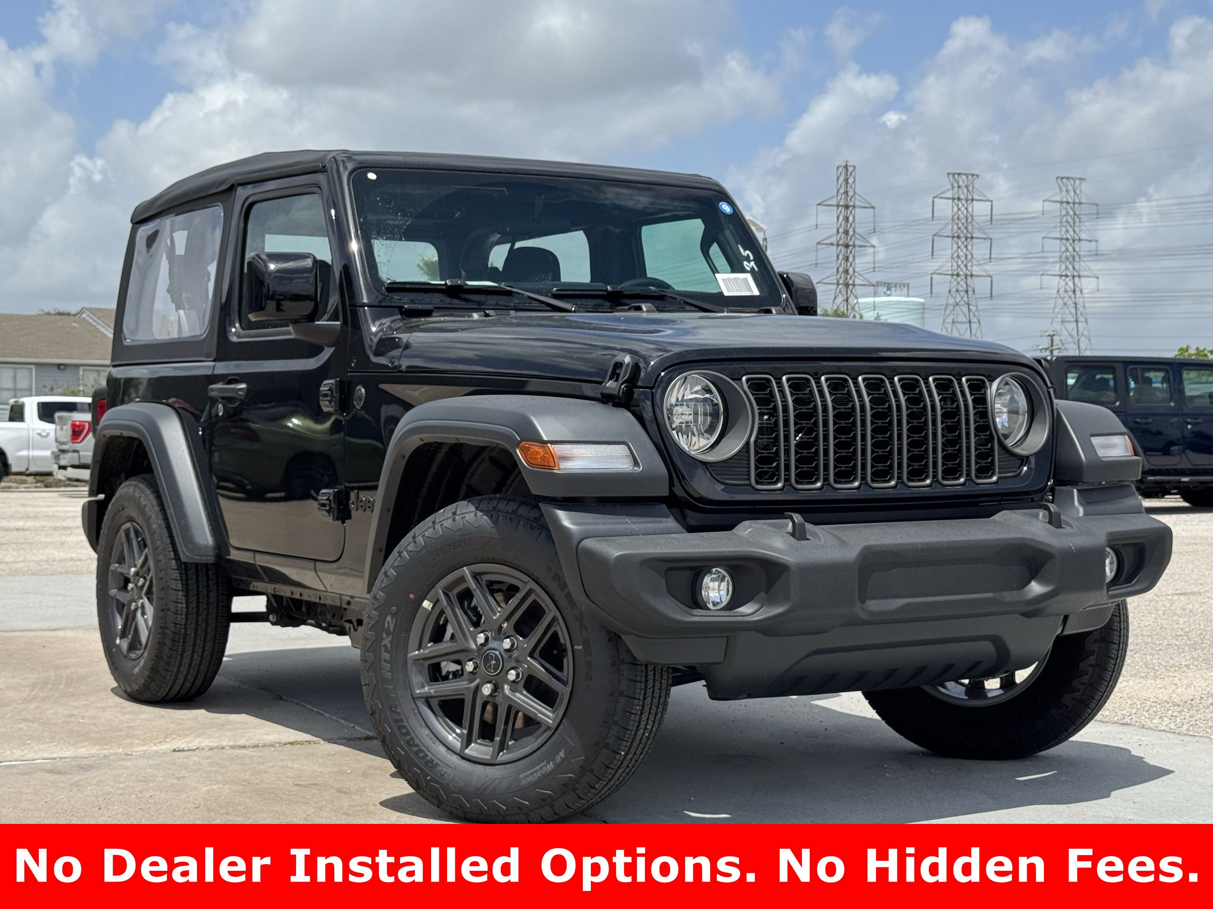 New 2026 Black Clear-Coat Exterior Paint Jeep Sport image 2
