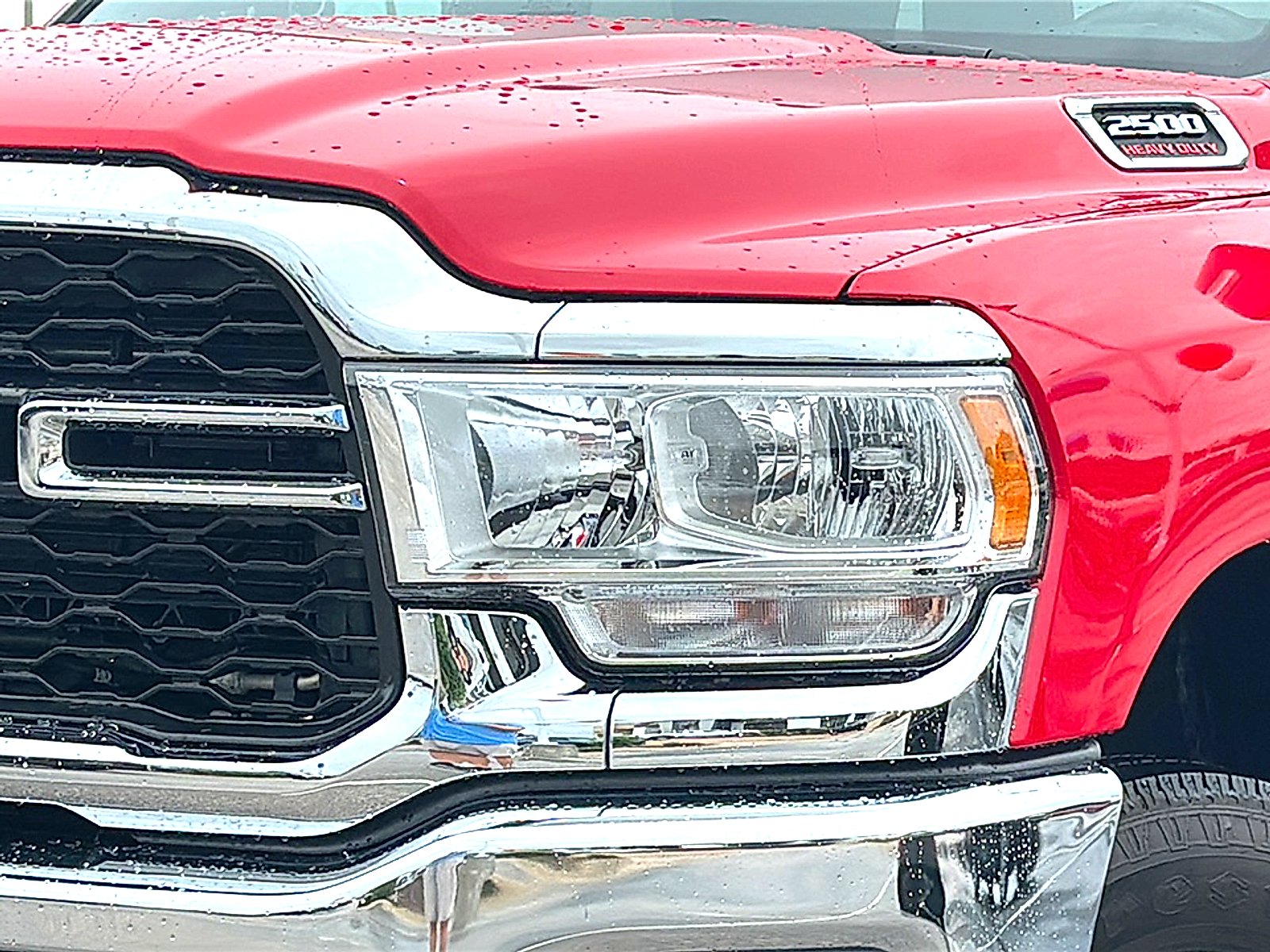 Used 2024 Flame Red Clearcoat Ram Tradesman Crew Cab 4x4 6