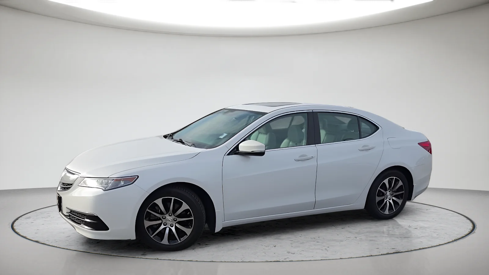 Used 2015 White Acura Tech image 1