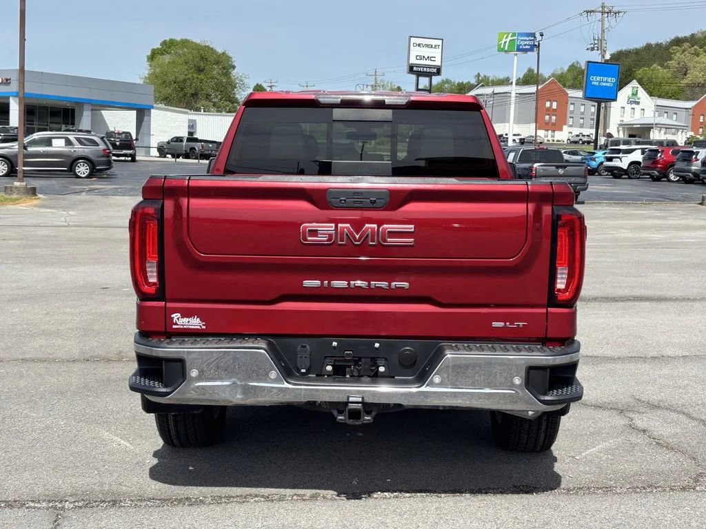 Used 2019 RED QUARTZ TINTCOAT GMC SLT image 8