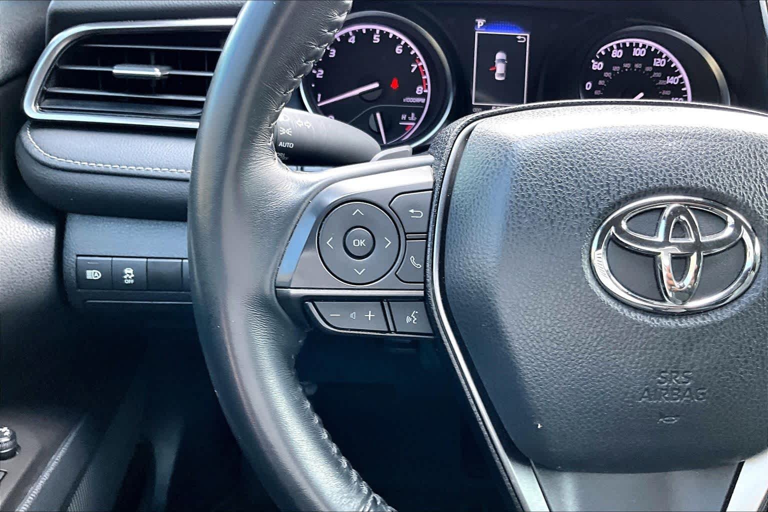 Used 2024 Midnight Black Metallic Toyota SE image 24