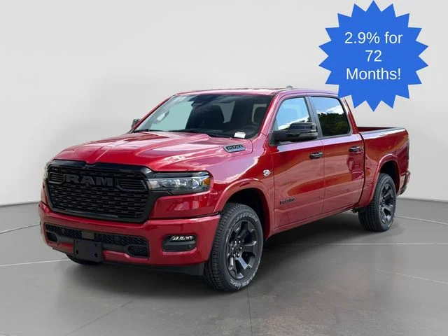 New 2026 Molten Red Pearl-Coat Exterior Paint RAM Big Horn/Lone Star image 12