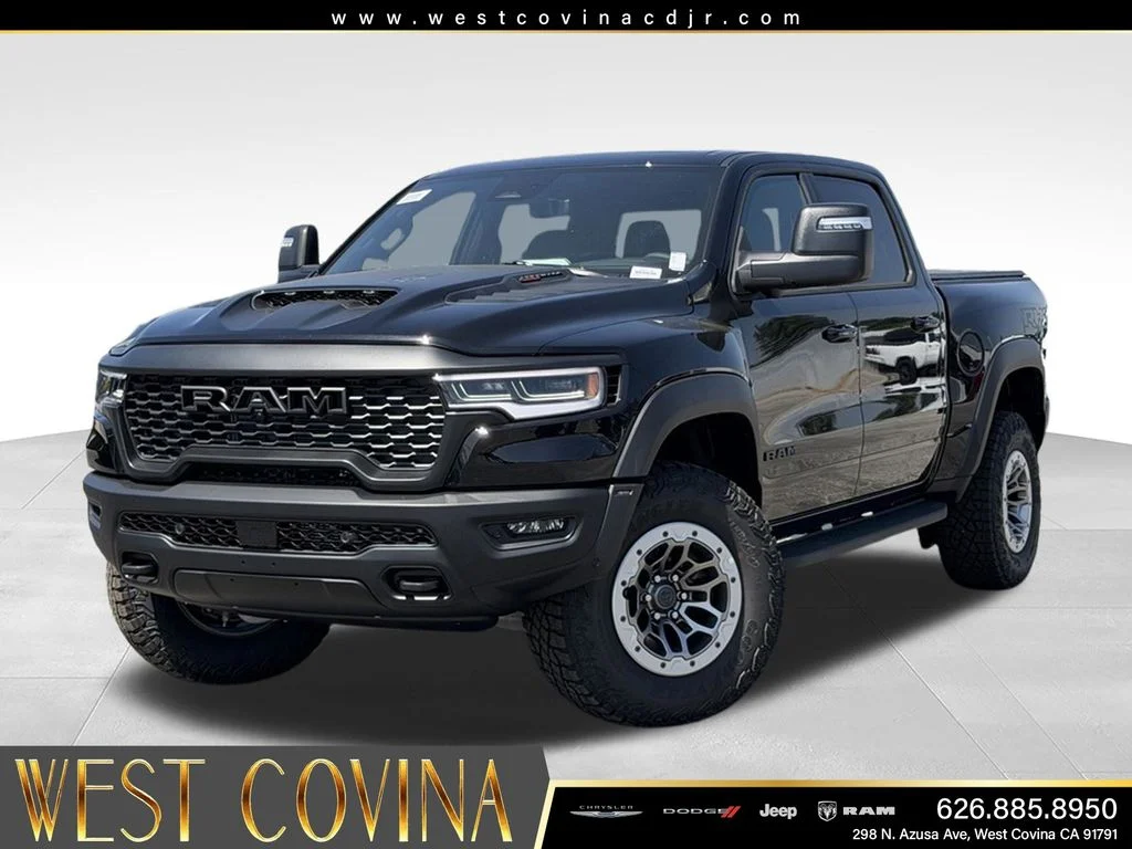 New 2026 Diamond Black Crystal Pearl-Coat Exterior Paint RAM RHO image 2