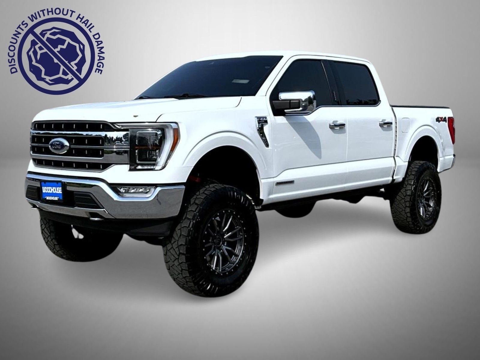 Used 2021 White Ford Lariat image 1