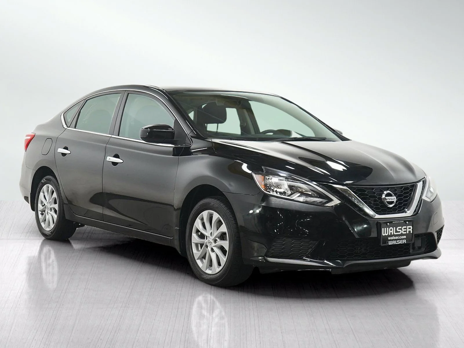 Used 2019 Super Black Nissan SV image 7