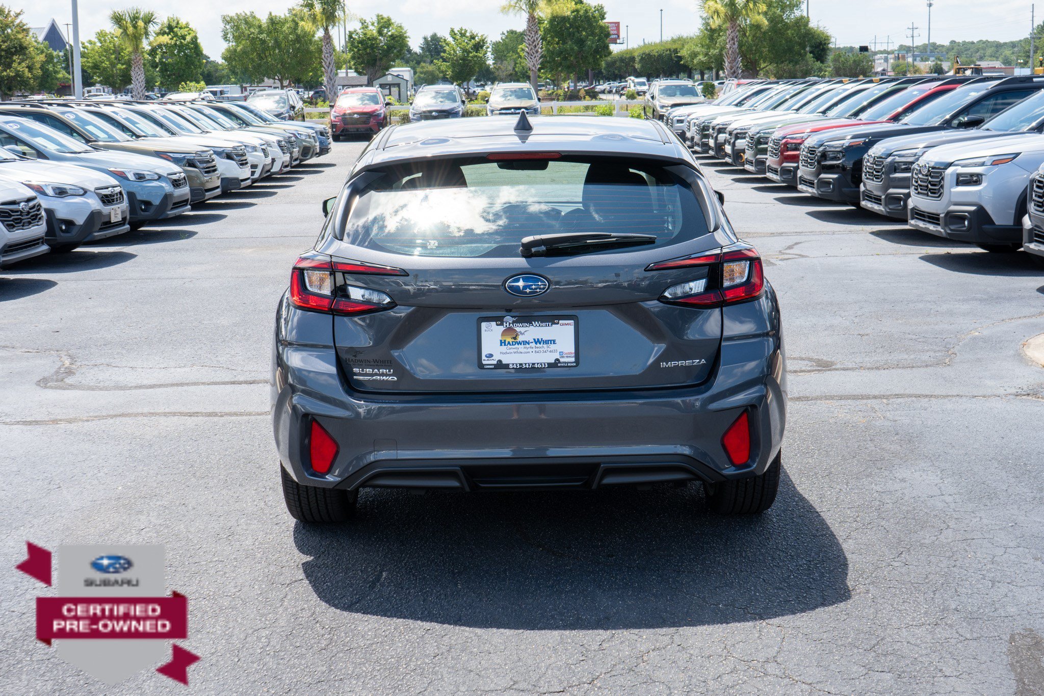 Used 2025 Magnetite Gray Metallic Subaru Sport image 4
