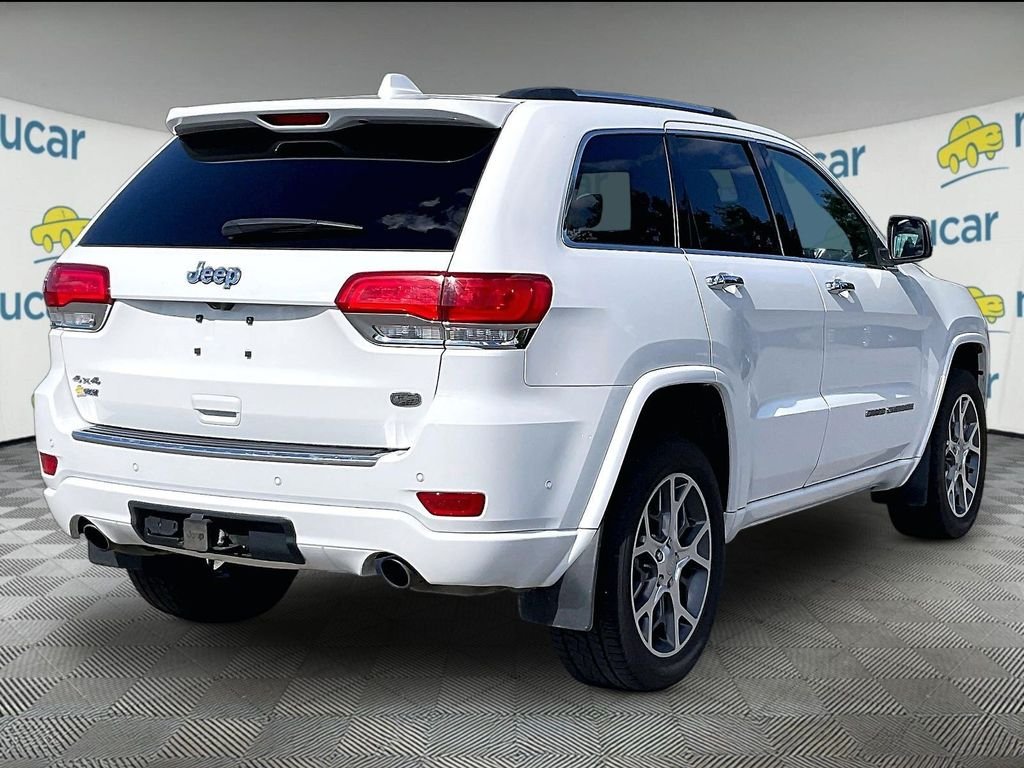 Used 2021 Bright White Clearcoat Jeep Overland image 6