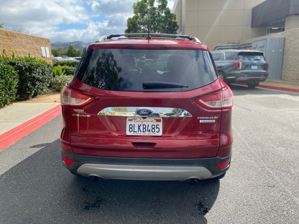 Used 2014 Red Ford Titanium image 8