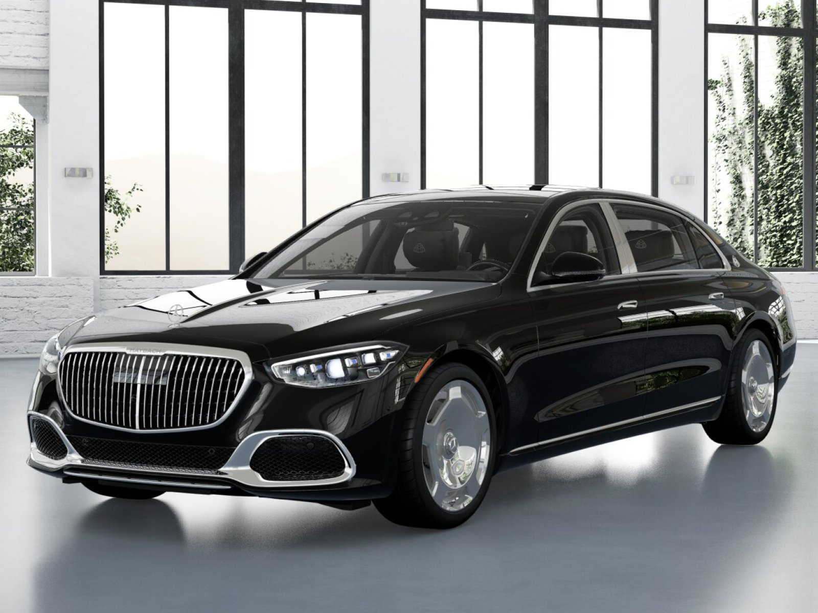 New 2026 Obsidian Black Metallic Mercedes-Benz Maybach S 580 image 1