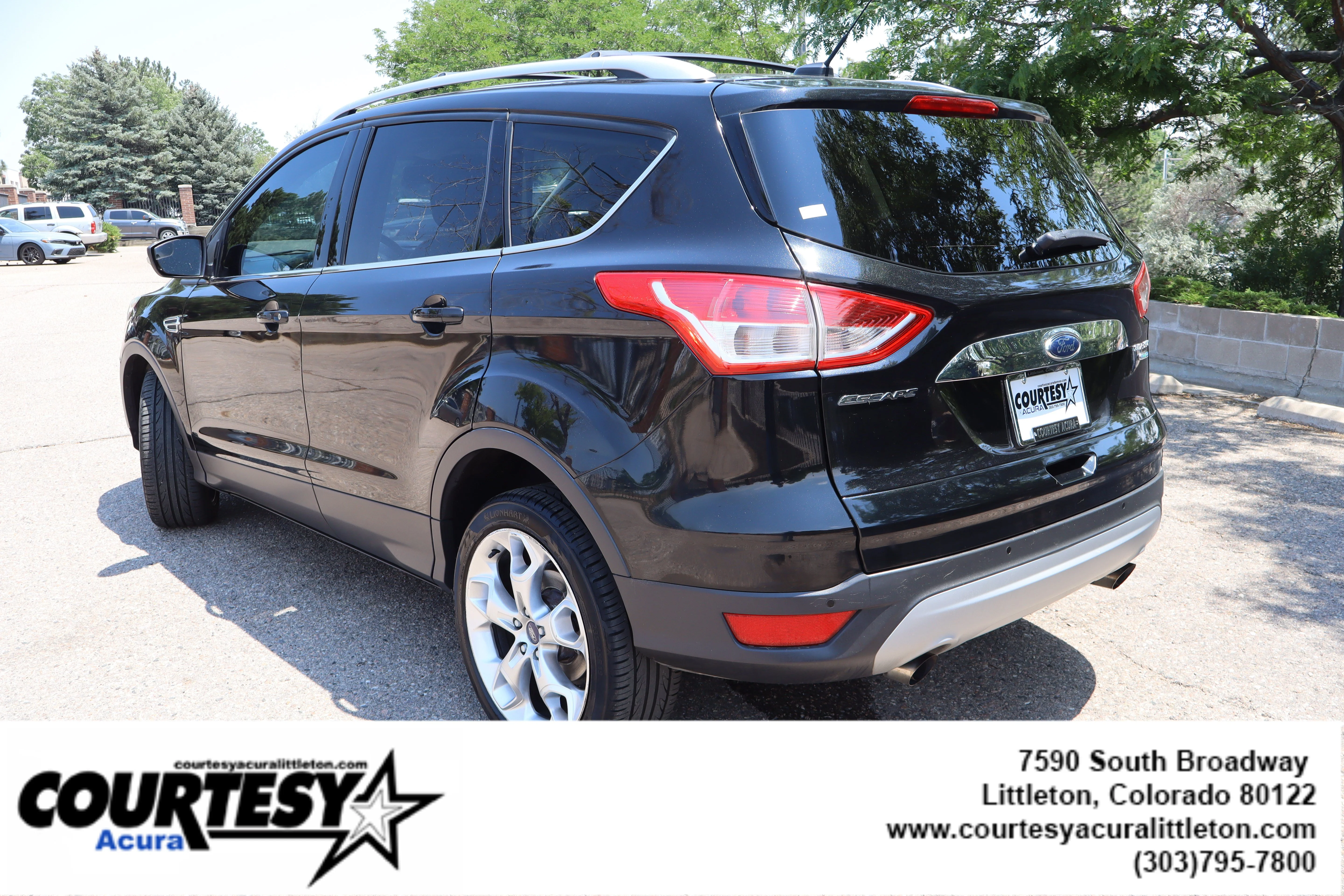 Used 2014 Black Ford Titanium image 4