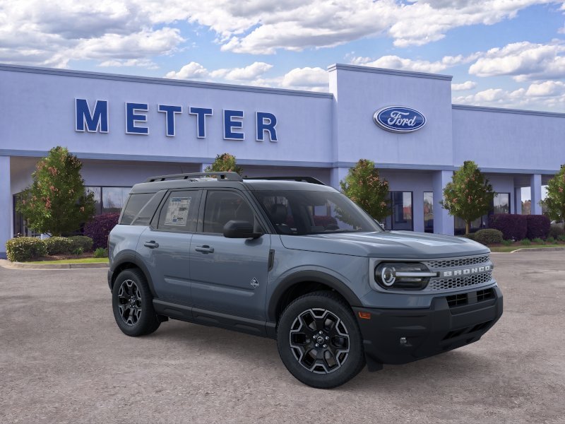 New 2025 Azure Gray Metallic Tri-Coat Ford Outer Banks® image 7
