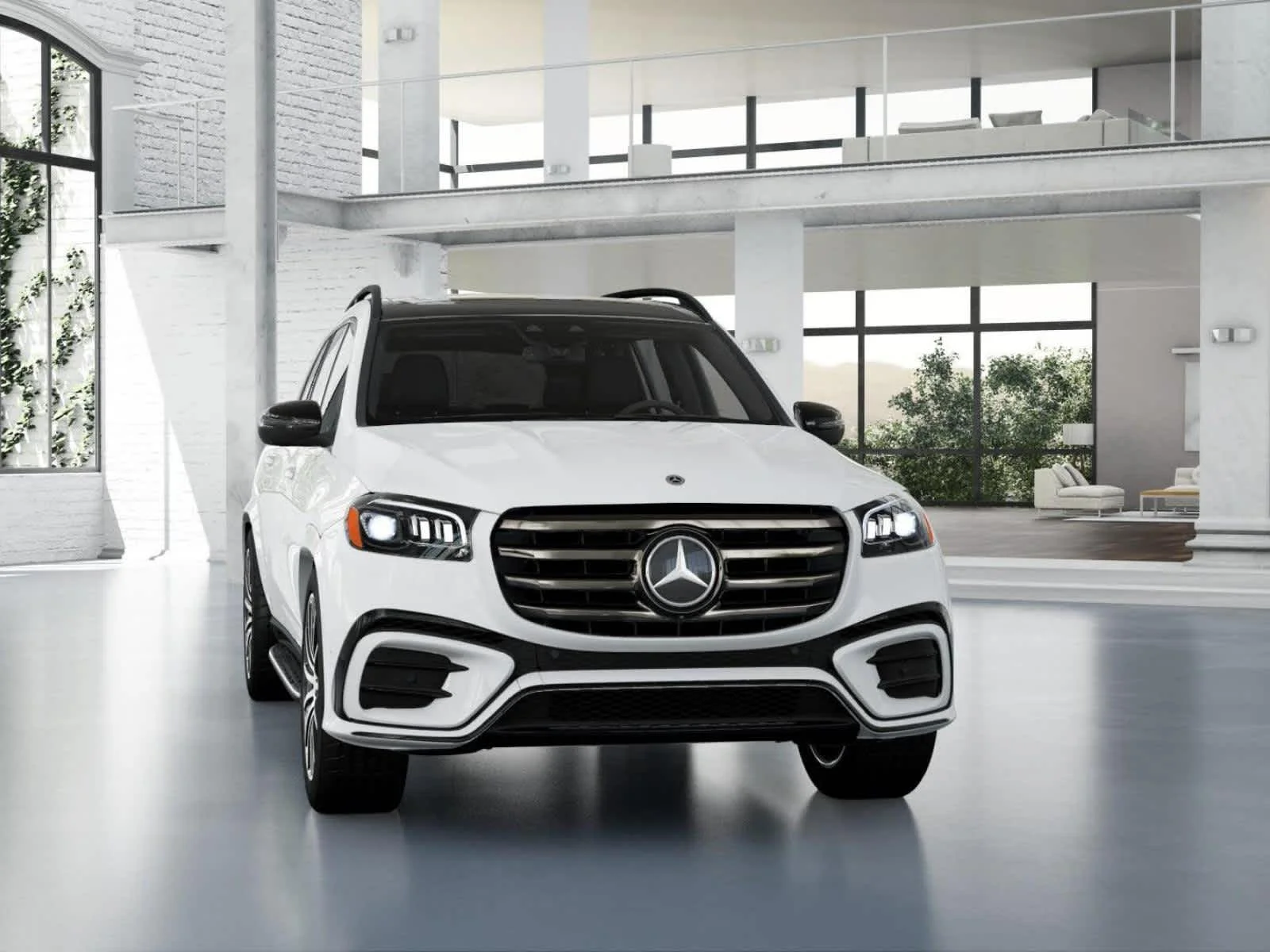New 2026 Polar White Mercedes-Benz GLS 450 image 7