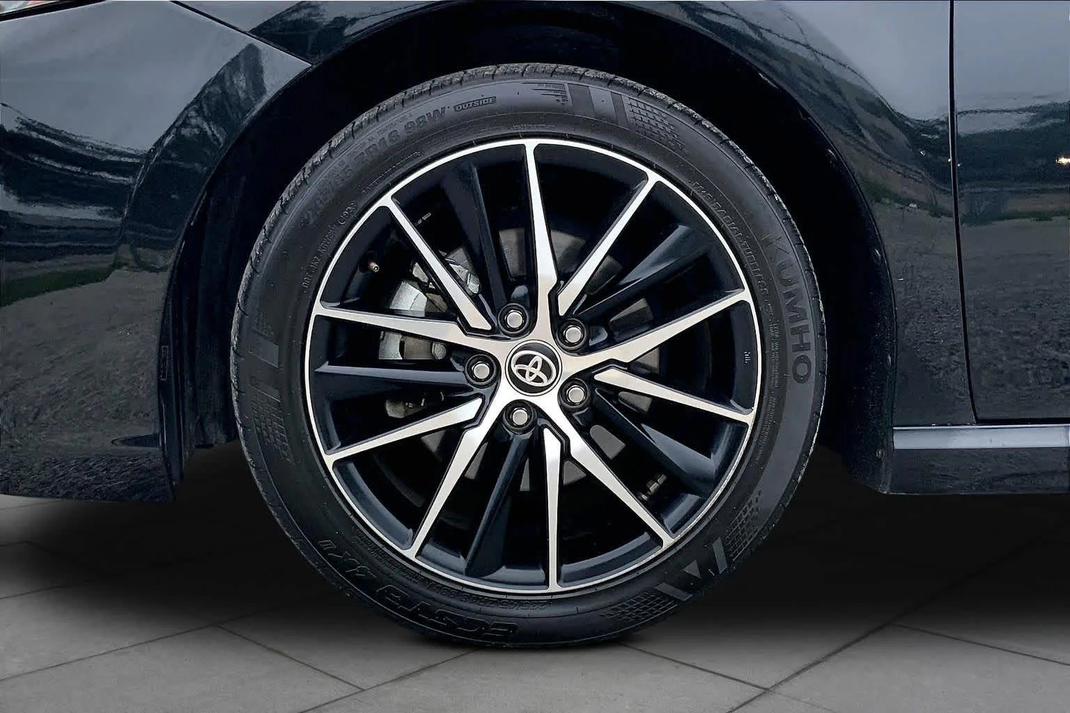 Used 2024 Midnight Black Metallic Toyota SE image 11