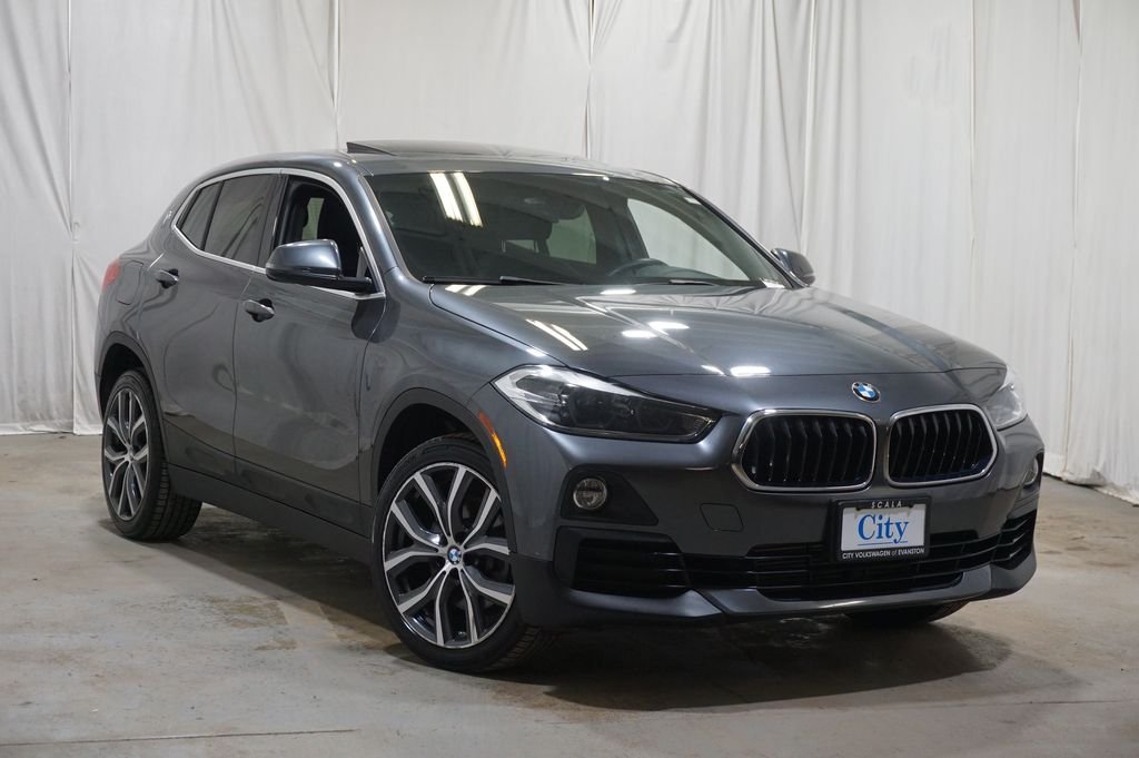 Used 2018 BMW X2 28i with VIN WBXYJ5C37JEF74222 for sale in Evanston, IL