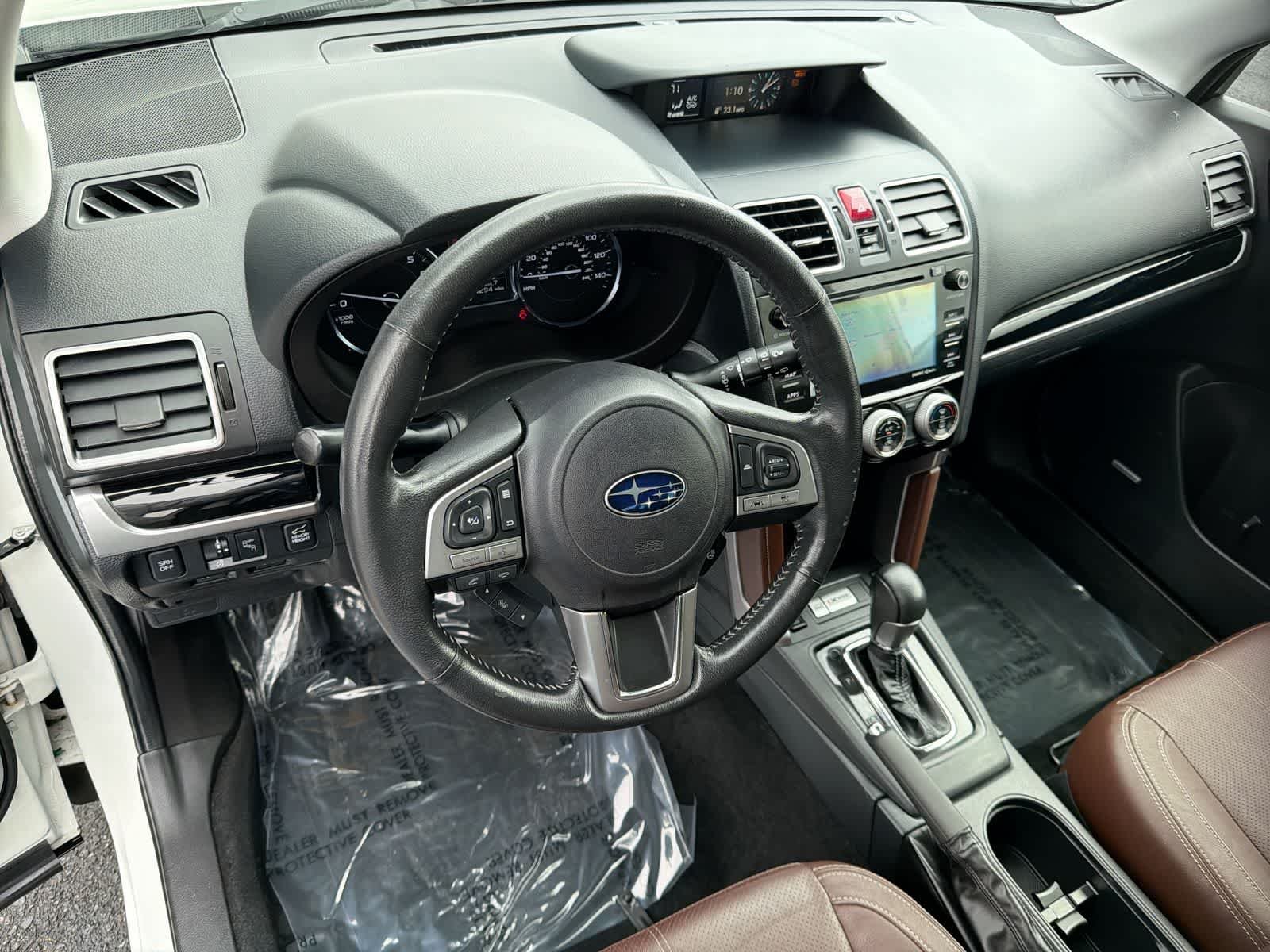 Used 2017 Crystal White Pearl Subaru Touring image 10