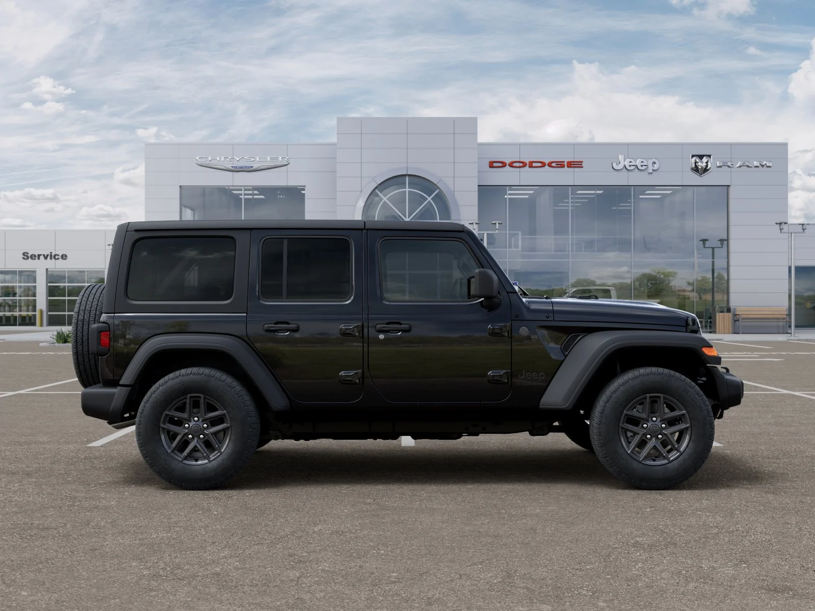 New 2025 Black Clearcoat Jeep Sport S image 57