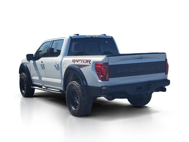 Used 2025 Space White Metallic Ford Raptor image 5