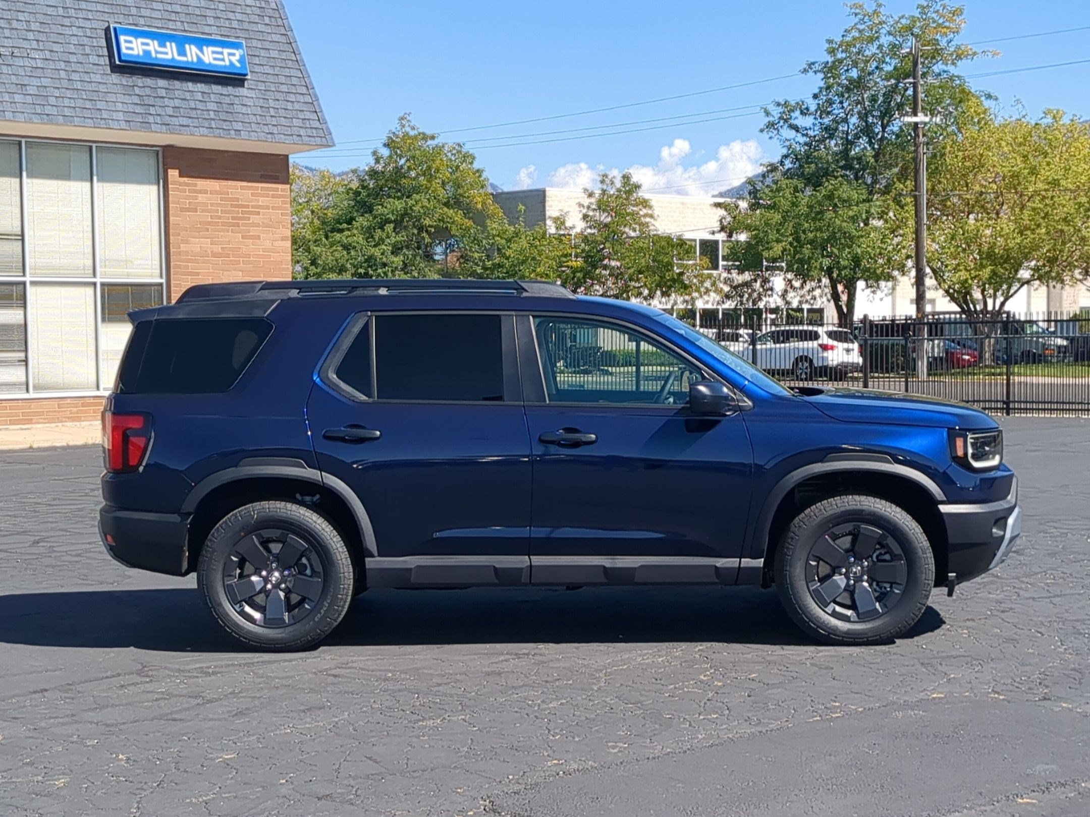 New 2026 Obsidian Blue Pearl Honda RTL Towing image 2