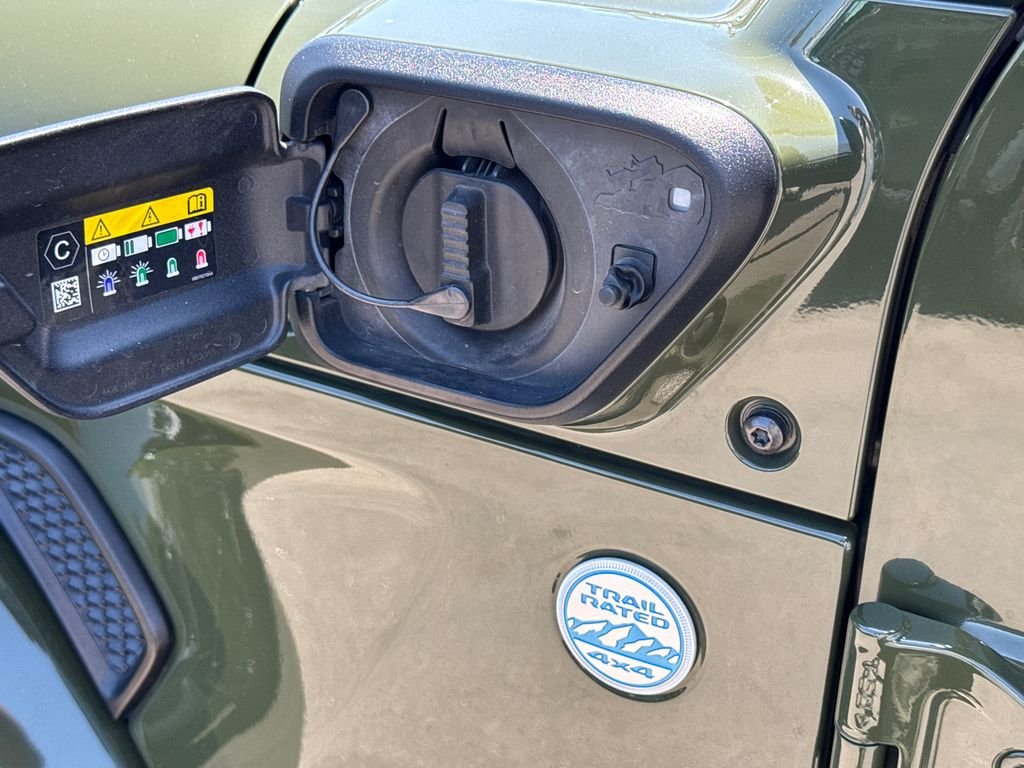 Used 2023 Green Jeep Sahara 4xe image 9