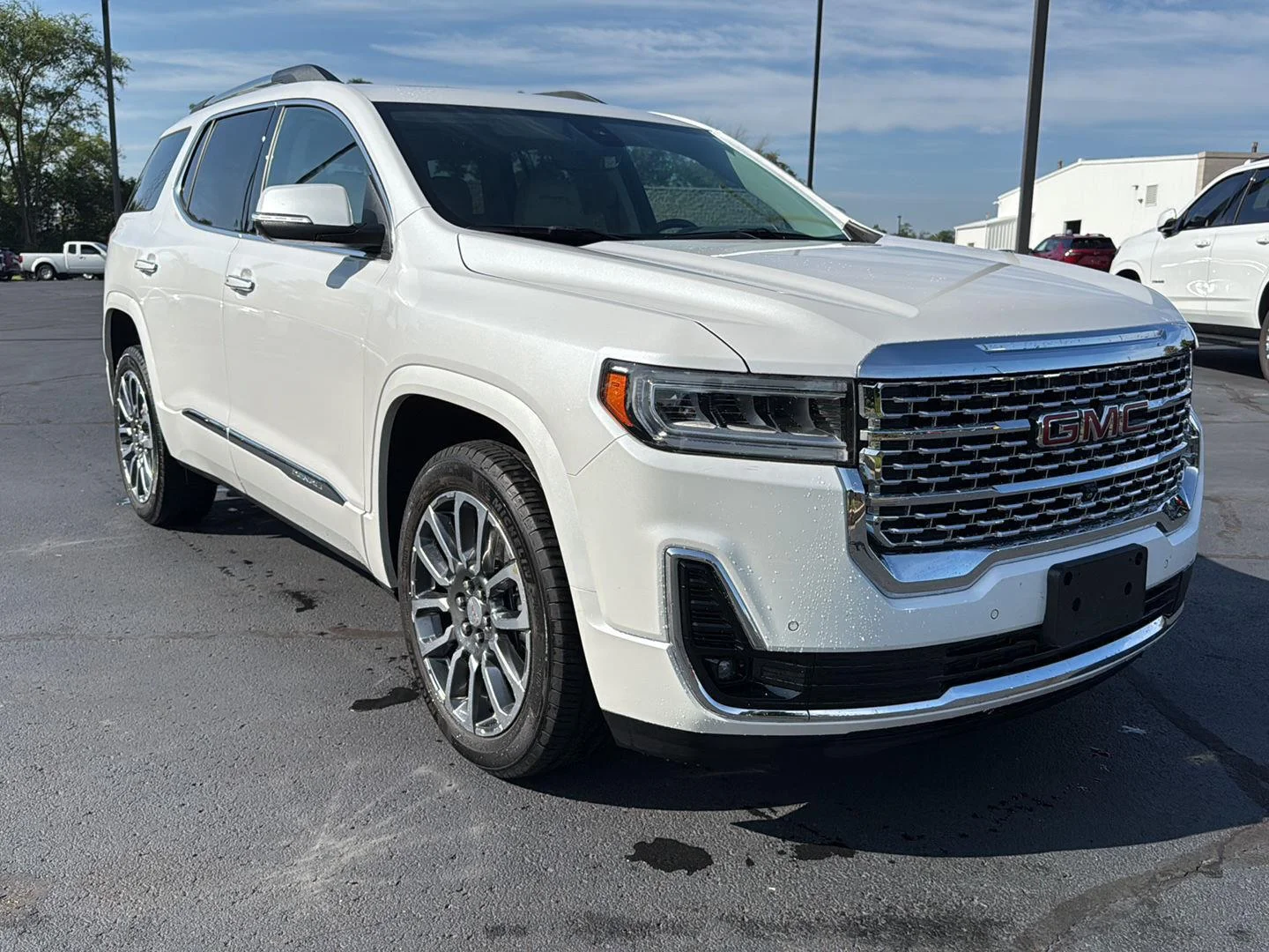 Used 2020 WHITE FROST TRICOAT GMC Denali image 7