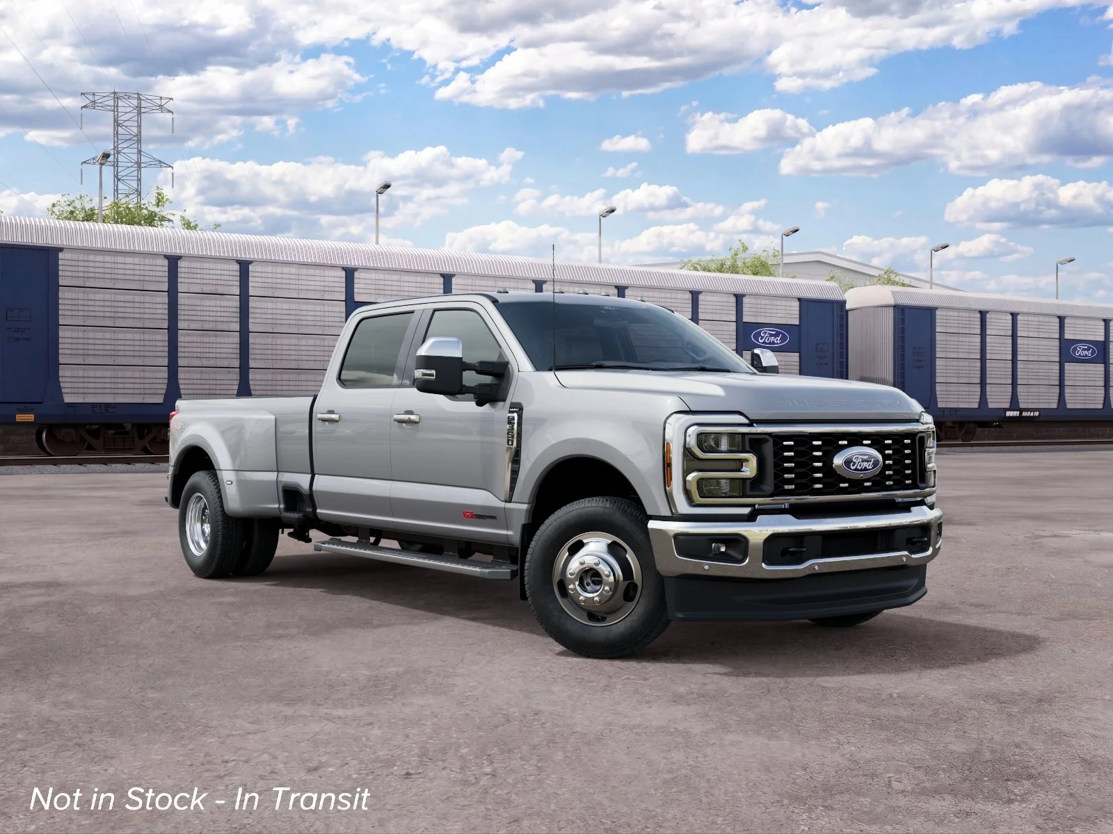 New 2027 Iconic Silver Metallic Ford F-350® Lariat® image 4