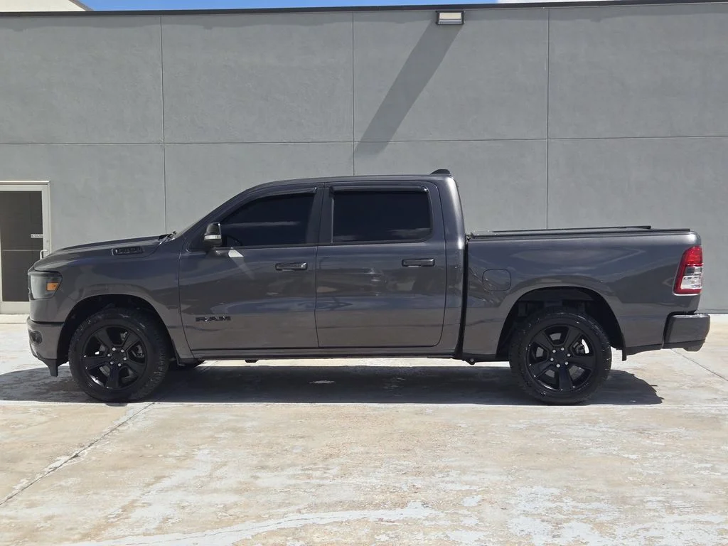 Used 2022 Granite Crystal Metallic Clearcoat Ram Big Horn image 5