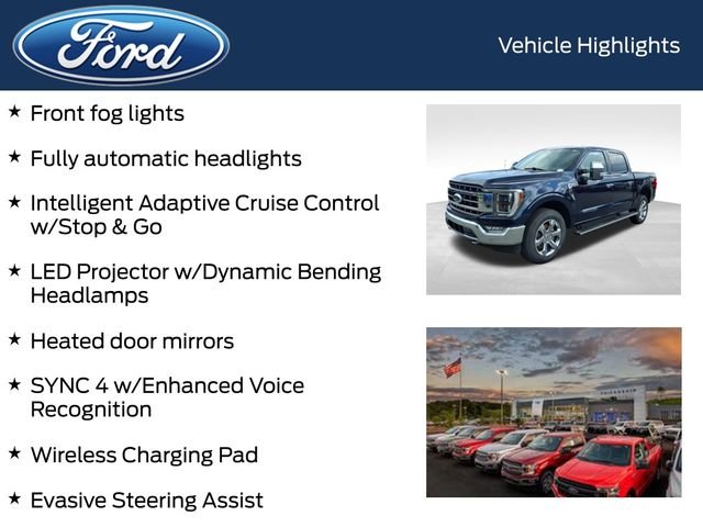 Used 2023 Blue Ford Lariat image 13