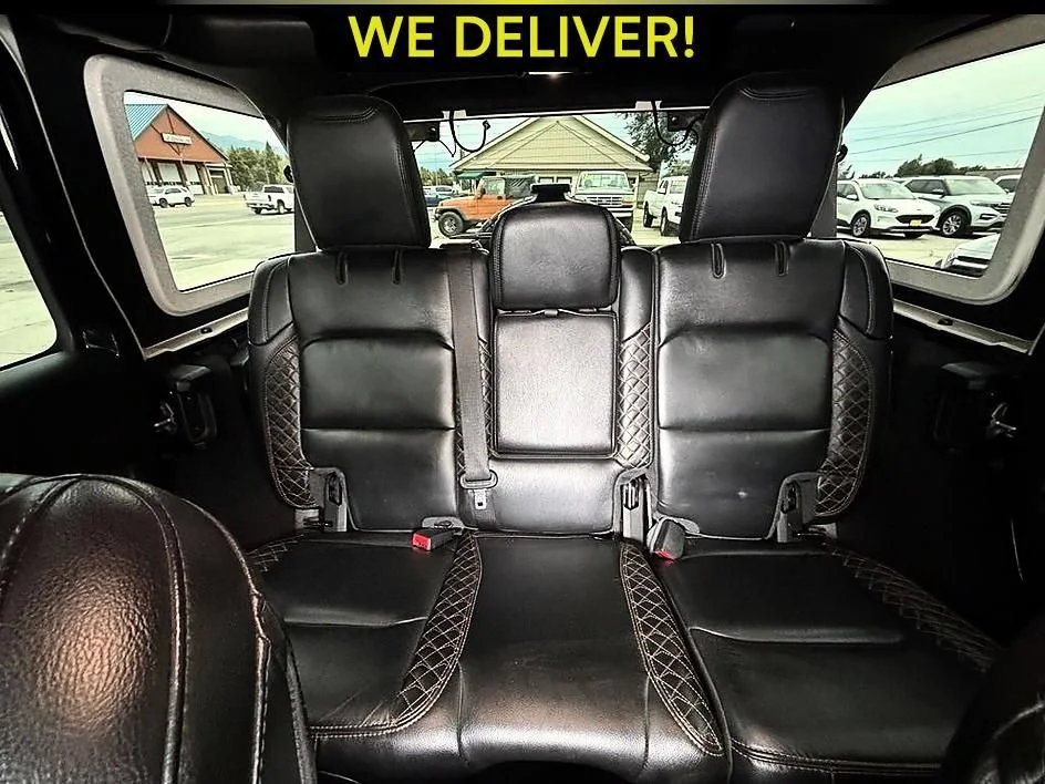 Used 2021 Black Jeep Unlimited Sahara image 15