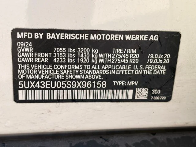 Certified Used 2025 White BMW xDrive50e image 38