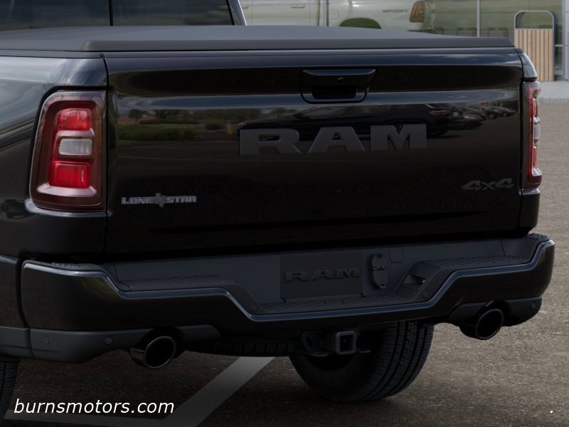 New 2026 Diamond Black Crystal Pearl-Coat Exterior Paint RAM Lone Star Night Edition image 13