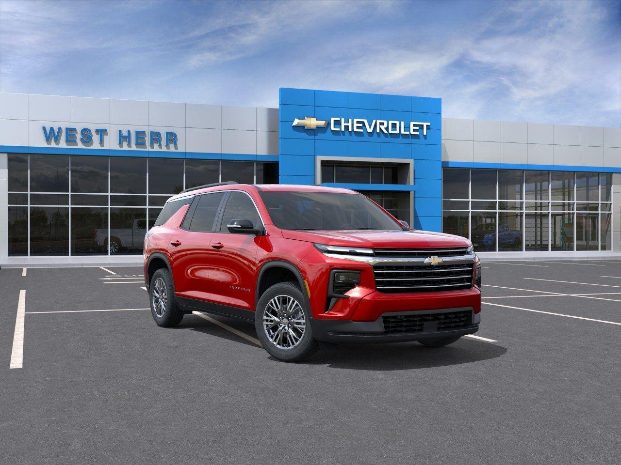 Used 2026 Radiant Red Chevrolet LT image 1