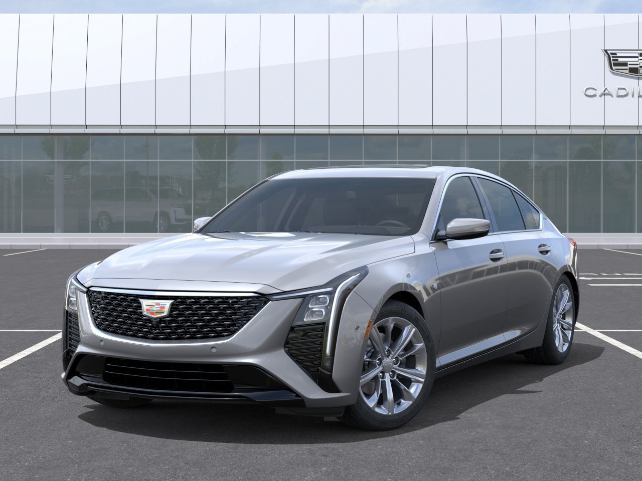 New 2026 Argent Silver Metallic Cadillac Premium Luxury image 6