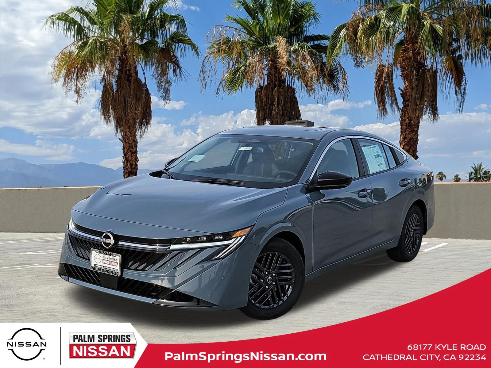 New 2026 Atlantic Gray Metallic Nissan SV image 1