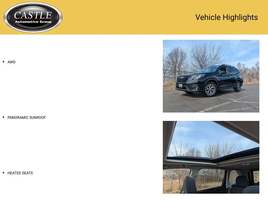 Used 2022 Black Subaru Premium image 3