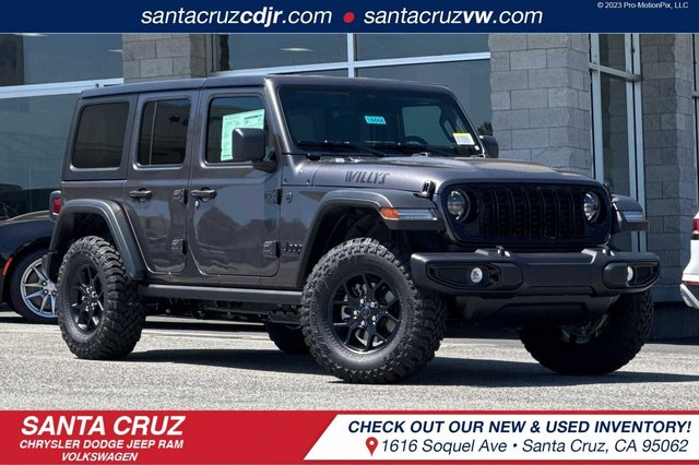 New 2026 Jeep Wrangler Willys 4-door in Santa Cruz #18868 | Santa