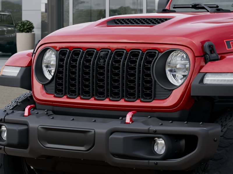New 2026 Firecracker Red Clear-Coat Exterior Paint Jeep Rubicon X 4-Door image 37