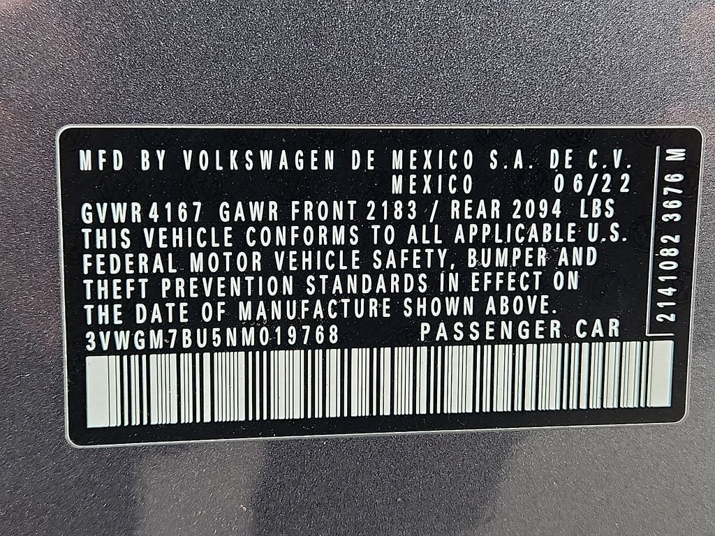 Used 2022 Gray Volkswagen 1.5T SEL image 29