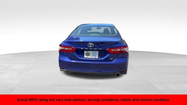 Used 2018 Blue Toyota LE image 6