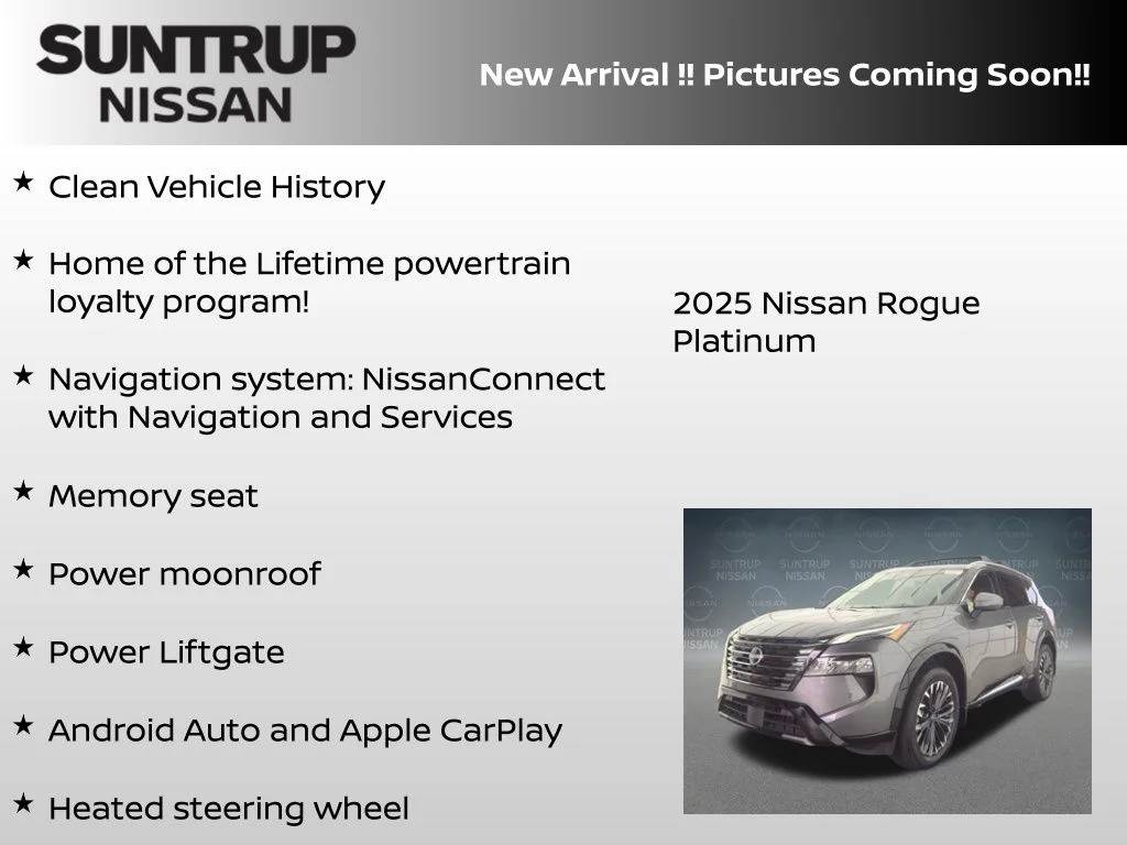 Certified Used 2025 Gray Nissan Platinum image 6