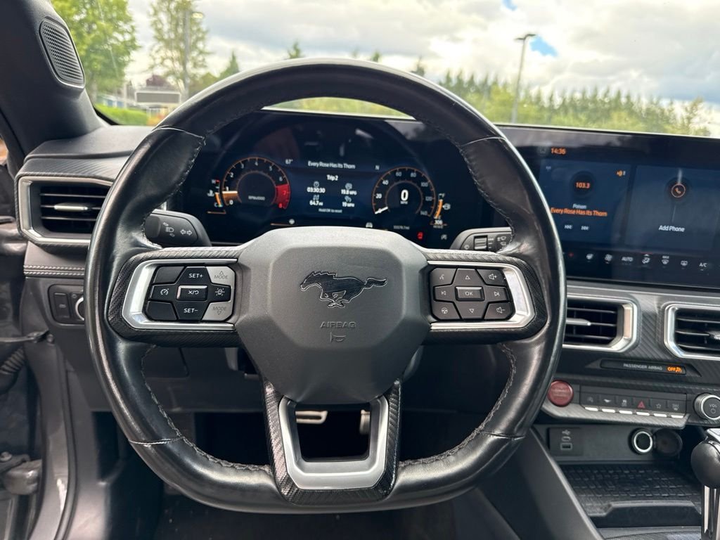 Used 2024 Carbonized Gray Metallic Ford EcoBoost Premium image 10