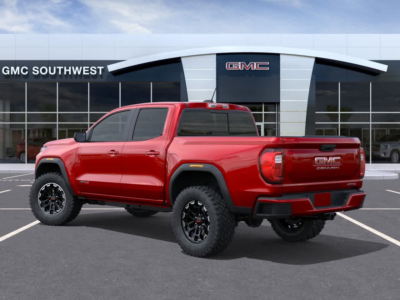 New 2026 Volcanic Red Tintcoat GMC AT4 image 3