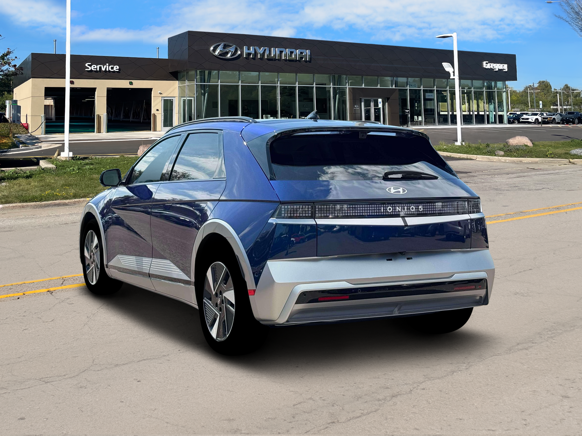 New 2026 Blue Hyundai Limited image 5